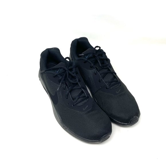 NIKE Men's Size AQ2235 006 AIR MAX OKETO Black Canvas Sports Sneakers Shoes - Picture 3 of 11